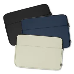 Soft Touch PU Laptop Sleeve With Padded Compartment