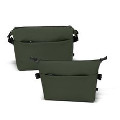 ARCHER Soft Touch PU Toiletry Bag with Water Resistant Zips