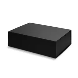 Medium Magnetic Closure Black Cardboard Gift Box