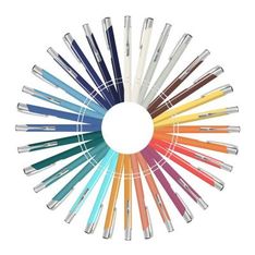 Panama Palette Recycled Aluminium Ballpoint Pen with Custom Colours