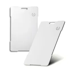 Carbon Bluetooth Tracker Credit Card Shape Wireless Charging