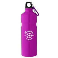 750ml Aluminium Sports Water Bottle with Carabiner