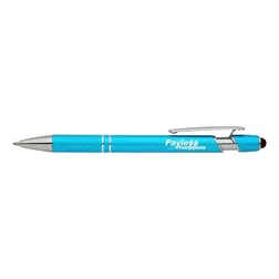 P220 Grid Metal Branded Pens With Soft Rubberised Pad