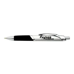 P56 Tri Grip (Silver) Metal Logo Pens