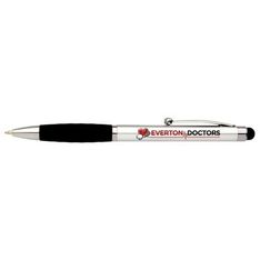 Plastic Ballpoint Pens With Rubber Comfort Grip