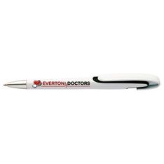 Platypus Medium Point Ballpoint Pen with White Trim