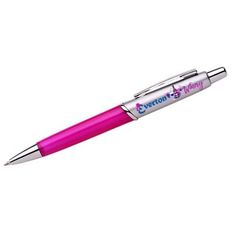 Medium Ballpoint Plastic Pen with Black Ink