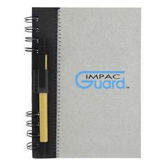Recycled Cardboard Journal With Pen Holder