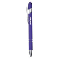 Metal Stylus Ballpoint Pens with Click Action