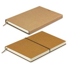 Phoenix Recycled Leather A5 Notebook with Date Grid