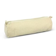 Tutor Round Cotton Canvas Pencil Case with Zipper