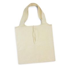 Matakana Foldaway Cotton Tote Bag with Ties
