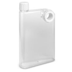 Accent Frosted Notebook Shaped Water Bottle 400ml BPA Free