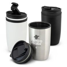 Vento Double Wall Stainless Steel Travel Coffee Cup