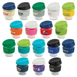Nova Tritan Reusable Coffee Cup with Silicone Lid