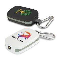 Lucent Emergency Power Bank with Carabiner and LED Light