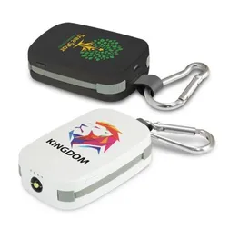 Lucent Emergency Power Bank with Carabiner and LED Light