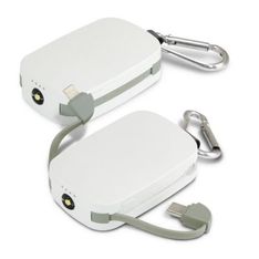 Lucent Emergency Power Bank with Carabiner and LED Light