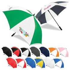 Gusto Auto Opening Fibreglass Wind Resistant Umbrella