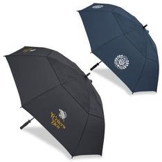 Sovereign Fibreglass Wind Vented Auto Open Umbrella SPF 30