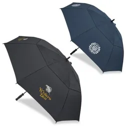 Sovereign Fibreglass Wind Vented Auto Open Umbrella SPF 30