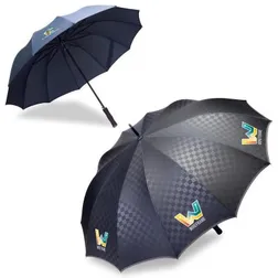 Boss Auto Open Wind Vented Golf Umbrella with Steel Frame