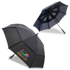 Ultimate Wind Vented Fibreglass Golf Umbrella Auto Open SPF30