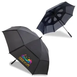 Ultimate Wind Vented Fibreglass Golf Umbrella Auto Open SPF30