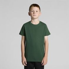 Youth Staple Combed Cotton Tee with Reinforced Construction
