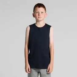 Youth Combed Cotton Tank Tops for Screen Printing