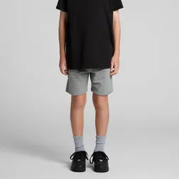 Youth Stadium Cotton Sweat Shorts with Ribbed Waistband