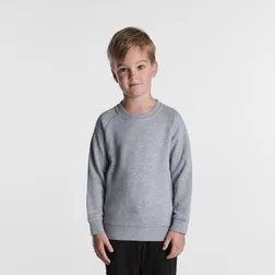 Kids Supply Crew Fleece Sweatshirt with Raglan Sleeves