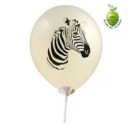 30STDS 30cm Printed Balloons With Stick And Cup