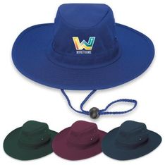 Poly Viscose Slouch Hat UPF 50 Sun Protection