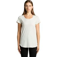 Mali Scoop Neck Ladies Cotton Tee
