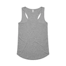 Combed Cotton Racerback Tank for Women