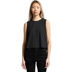 Martina Combed Cotton Crop Tank
