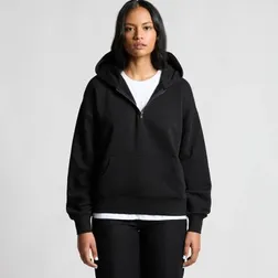 Recycled Polyester Cotton Fleece Half Zip