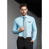 Mens Yarn Dyed Check Stretch Shirts