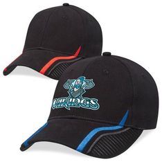 Downforce Heavy Brushed Cotton Structured Sports Cap with Velcro