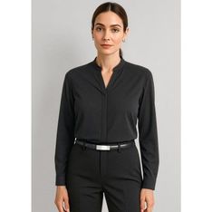 Juliette Ladies Semi Fitted Long Sleeve Business Shirt