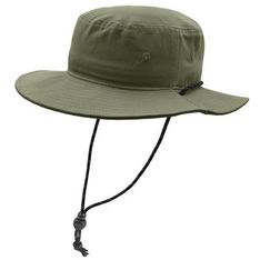 Cotton Canvas Surf Hat With Adjustable Toggle