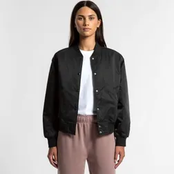College Bomber Ladies Relaxed Fit Recycled Polyester Jacket
