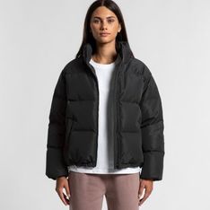 Womens Recycled Polyester Down Puffer Jacket