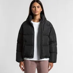 Womens Recycled Polyester Down Puffer Jacket