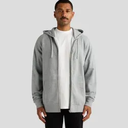 Supply Cotton Rich Anti Pill Zip Fleece Hood