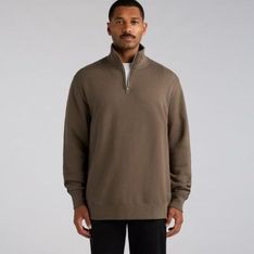 Stencil Anti Pill Recycled Polyester Half Zip Fleece