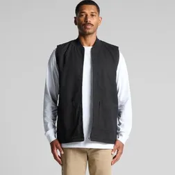 Canvas Heavy Cotton Duck Vest with Polyester Lining