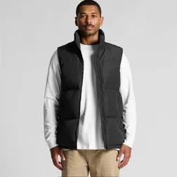 Recycled Polyester Water Resistant Down Puffer Vest
