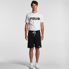 Court Perforated Double Layer Running Shorts with Side Pockets